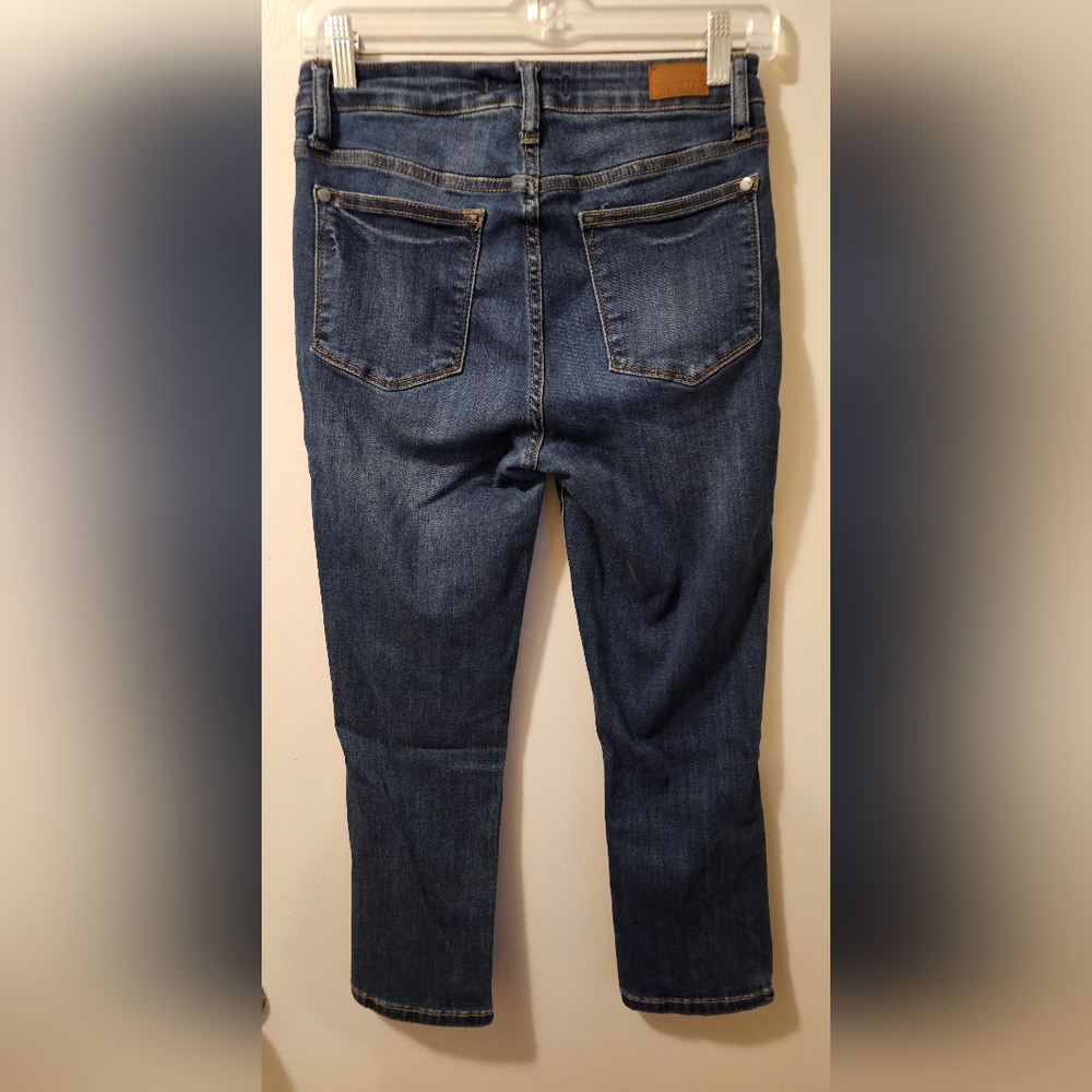 Judy Blue Capri Jeans Stretch Blue Women's Size  27 - Picture 5 of 12